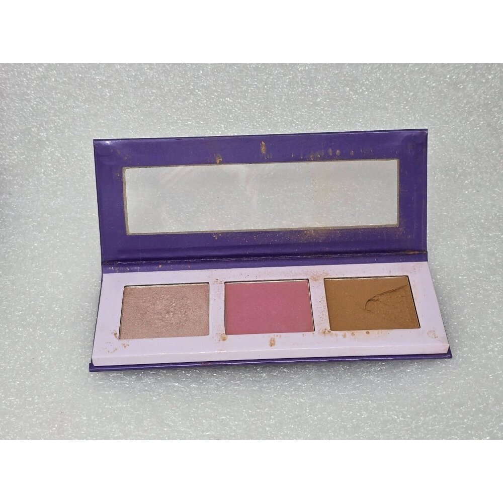 Disney Pixar Monsters Inc Face Palette Bronzer Blush Highlighter Damaged